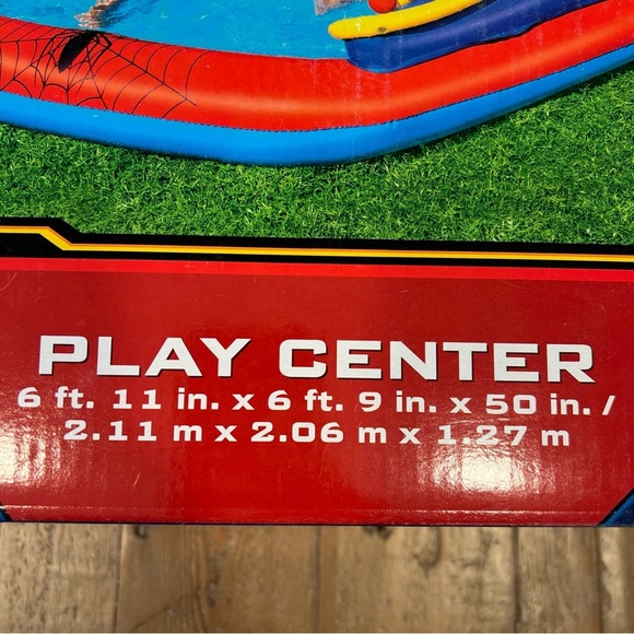 Bestway Spider-Man Marvel Kids Water Play Center Aquapark Water Slide new - Picture 3 of 8